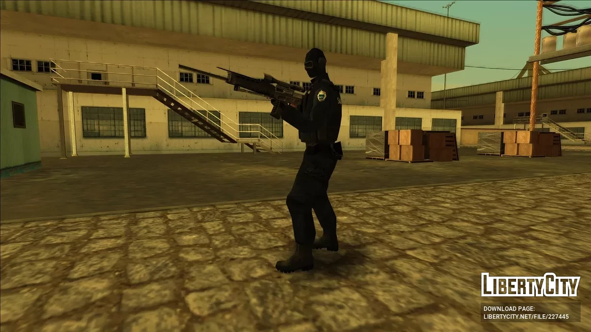 GIGN из Counter-Strike / GTA San Andreas