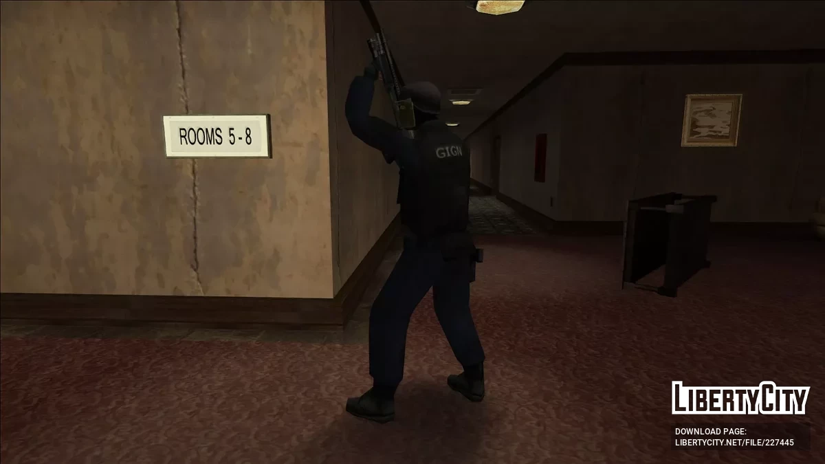 GIGN из Counter-Strike / GTA San Andreas
