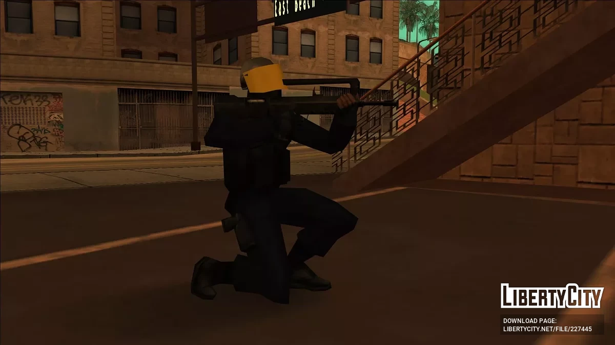 GIGN из Counter-Strike / GTA San Andreas