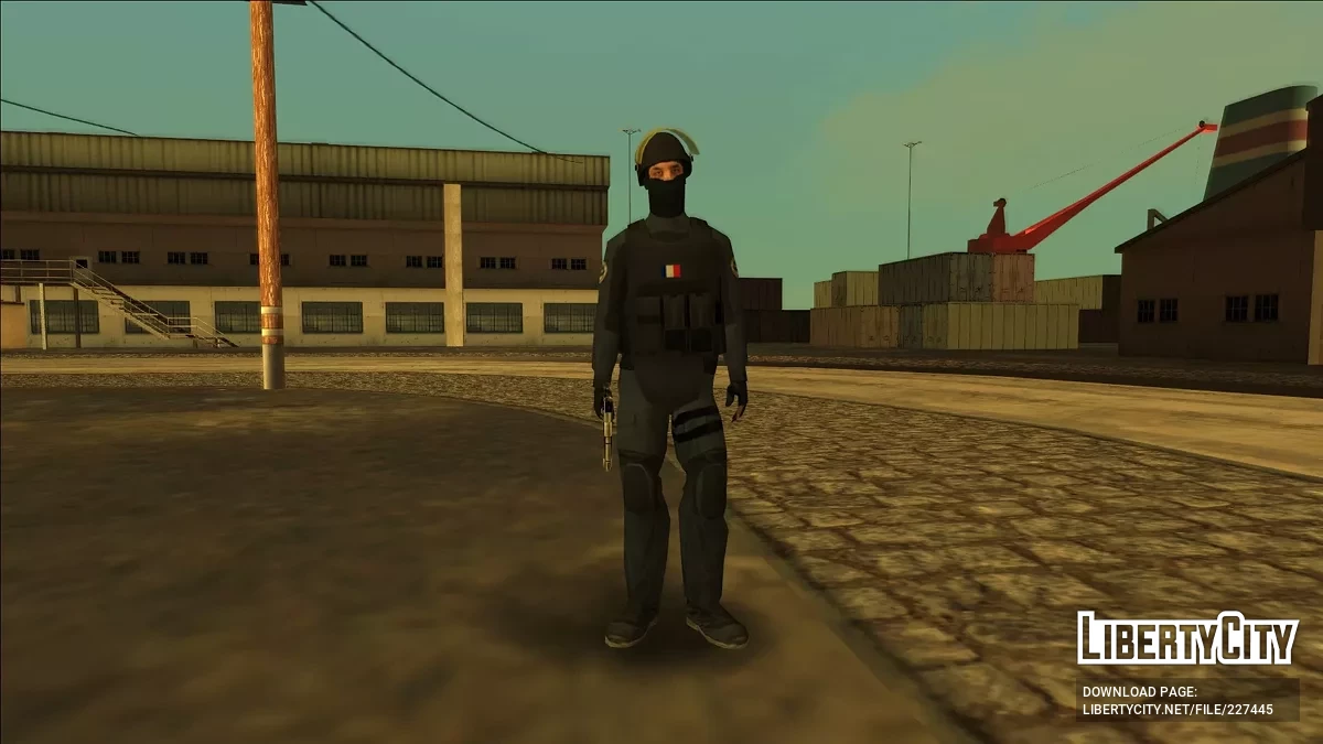 GIGN из Counter-Strike / GTA San Andreas