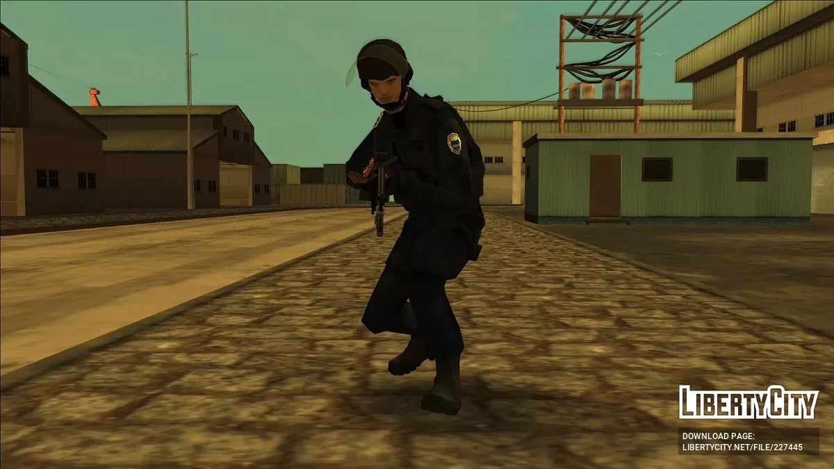 GIGN из Counter-Strike / GTA San Andreas