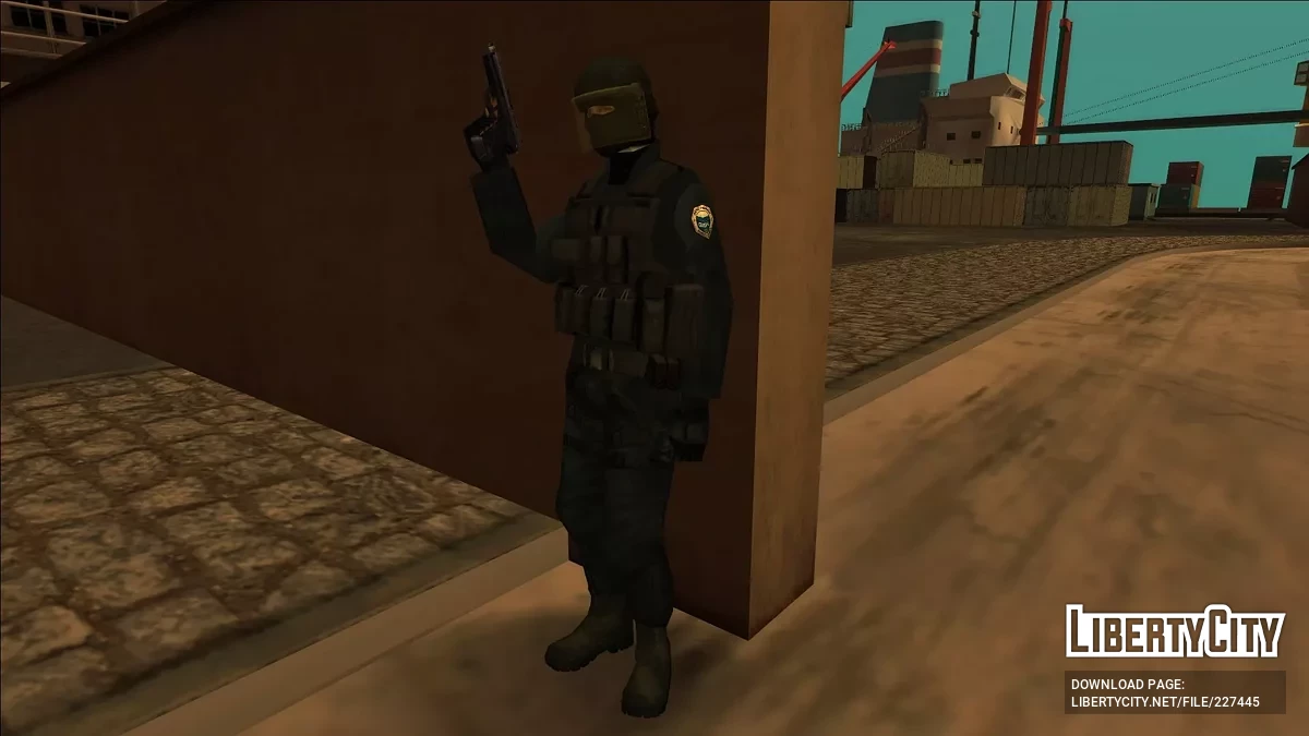 GIGN из Counter-Strike / GTA San Andreas