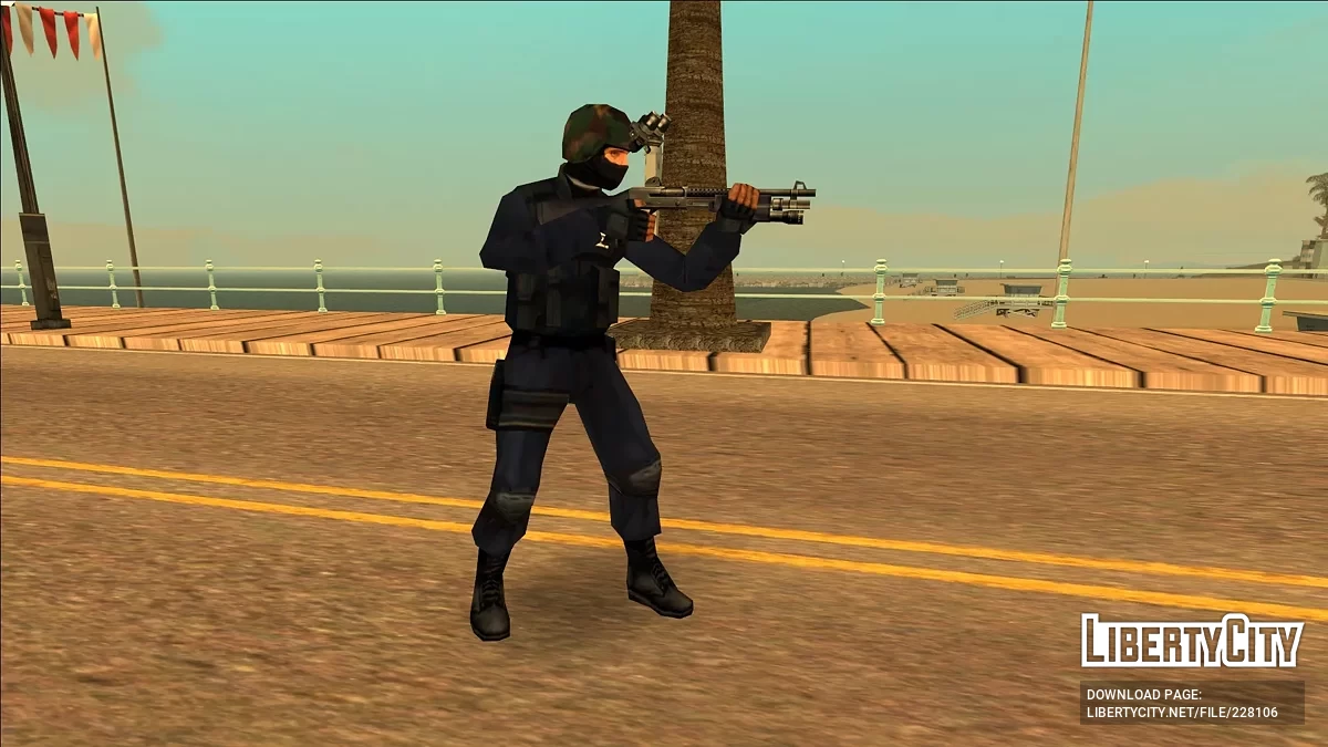 GSG-9 из Counter-Strike / GTA San Andreas