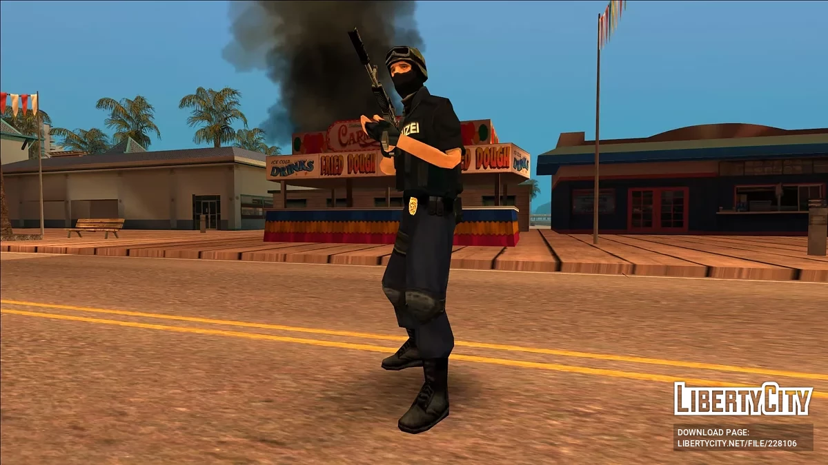 GSG-9 из Counter-Strike / GTA San Andreas