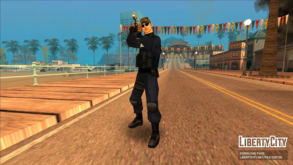 GSG-9 из Counter-Strike / GTA San Andreas