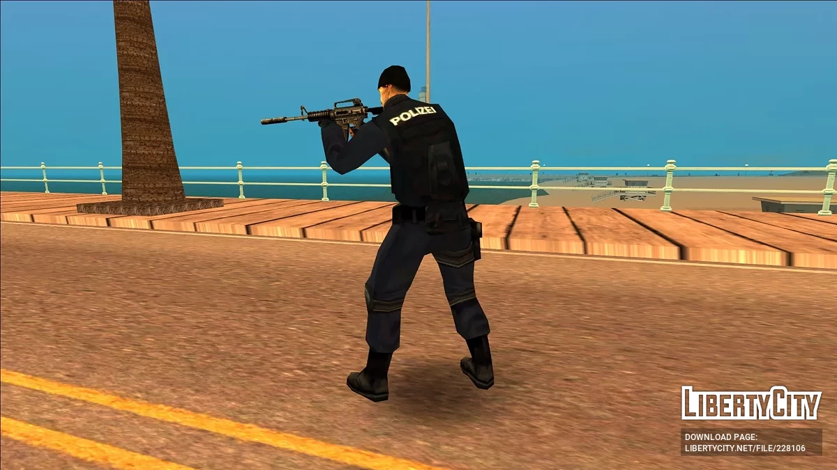 GSG-9 из Counter-Strike / GTA San Andreas
