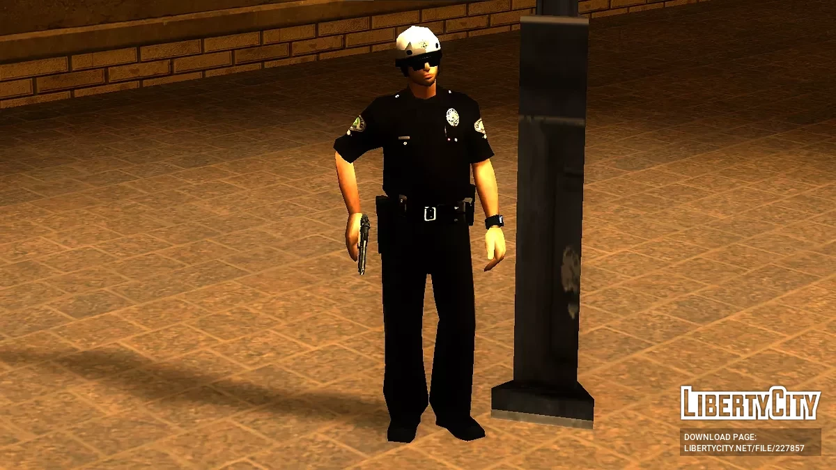 Мотоподразделение №1 полиции Лос-Анджелеса / GTA San Andreas