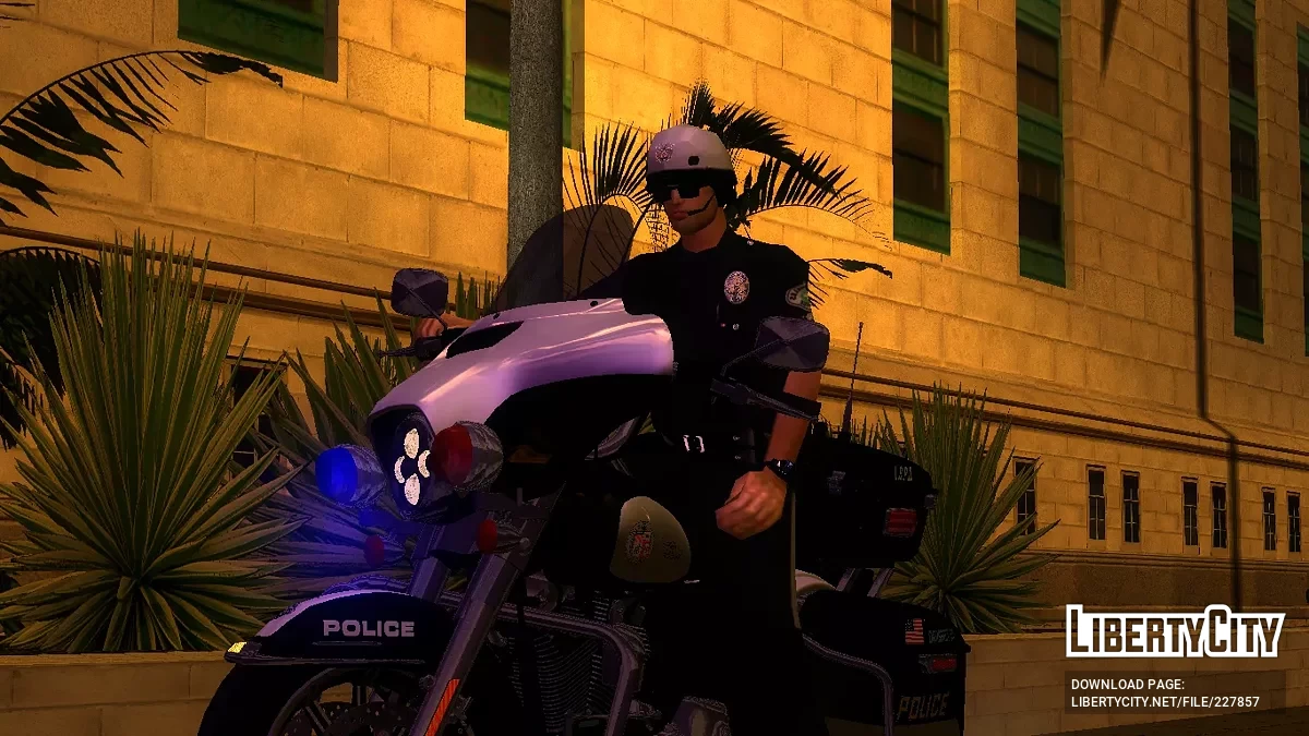 Мотоподразделение №1 полиции Лос-Анджелеса / GTA San Andreas