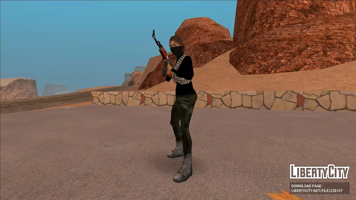 Повстанцы (партизаны) из Counter-Strike / GTA San Andreas