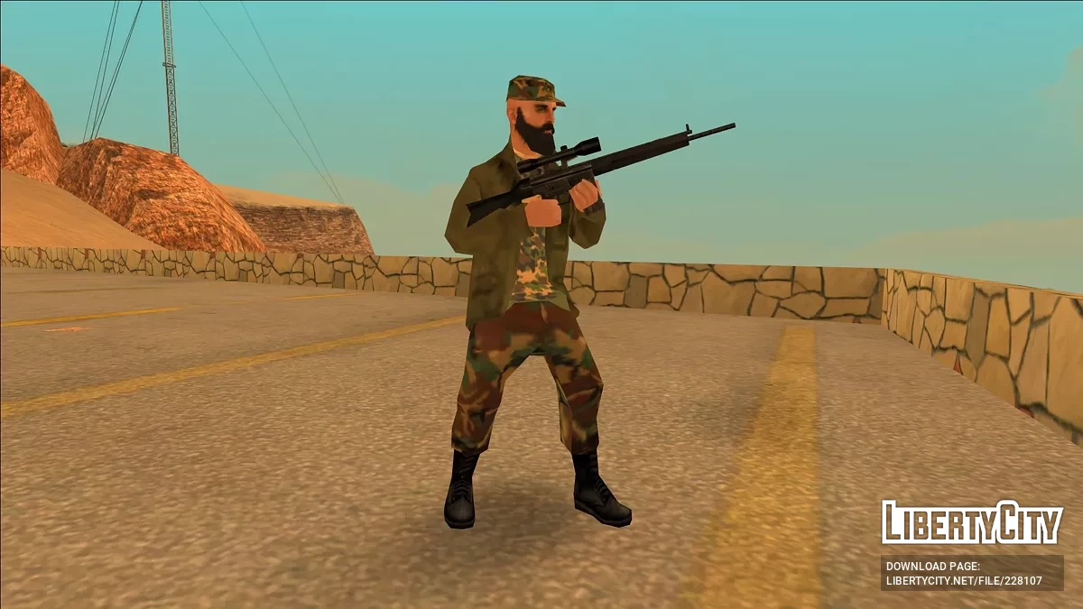 Повстанцы (партизаны) из Counter-Strike / GTA San Andreas
