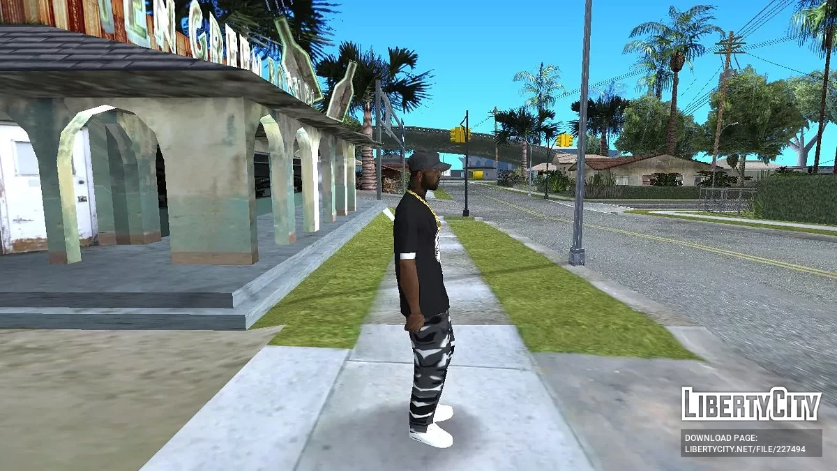 Свит в современной уличной одежде / GTA San Andreas