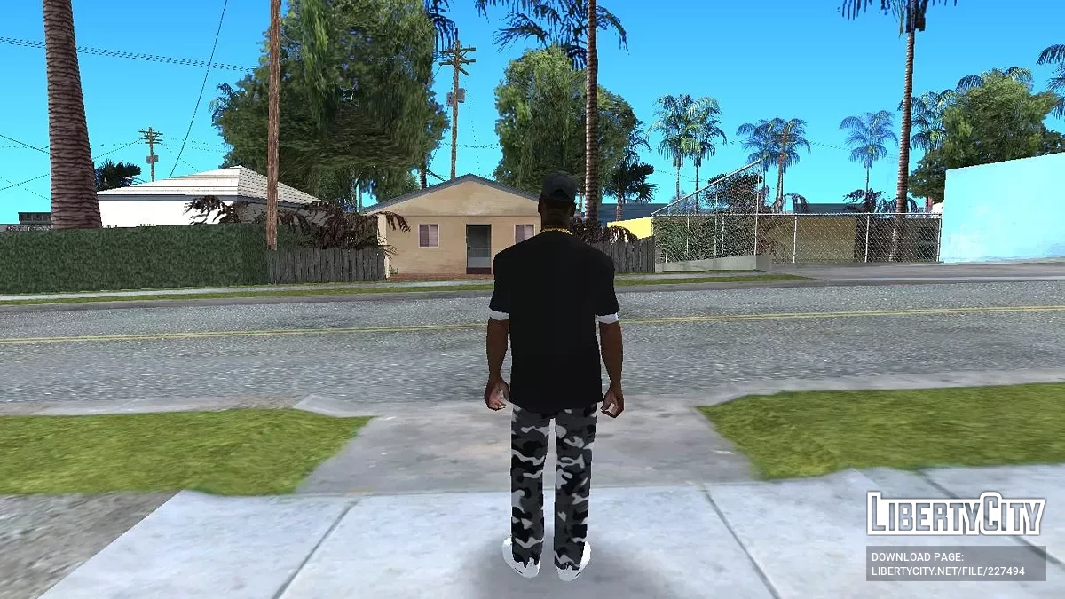 Свит в современной уличной одежде / GTA San Andreas