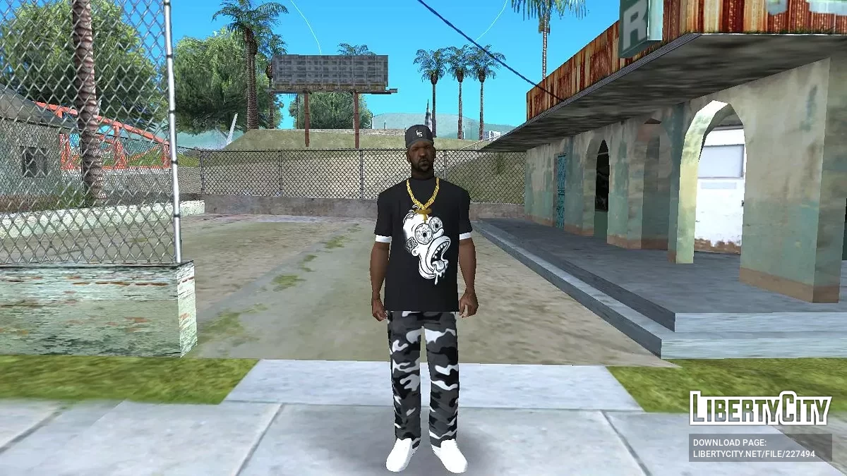 Свит в современной уличной одежде / GTA San Andreas