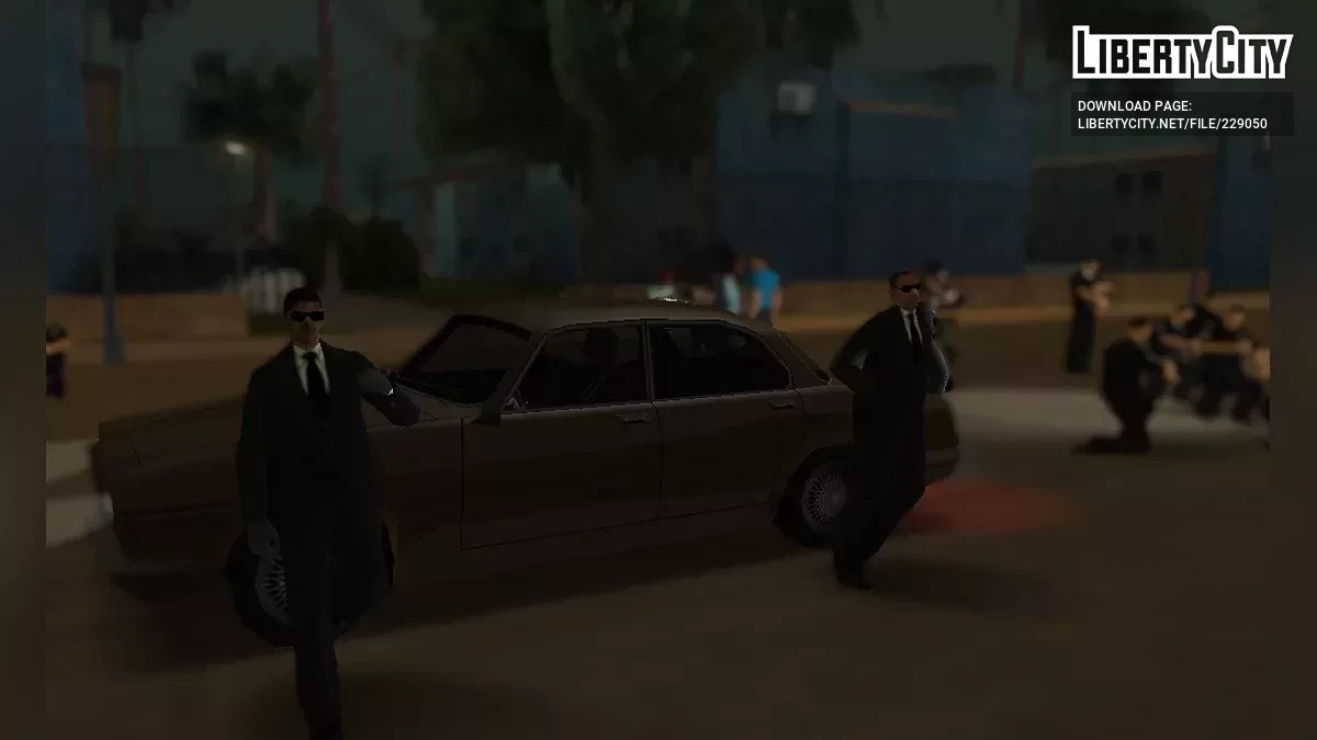 Люди в чёрном / GTA San Andreas