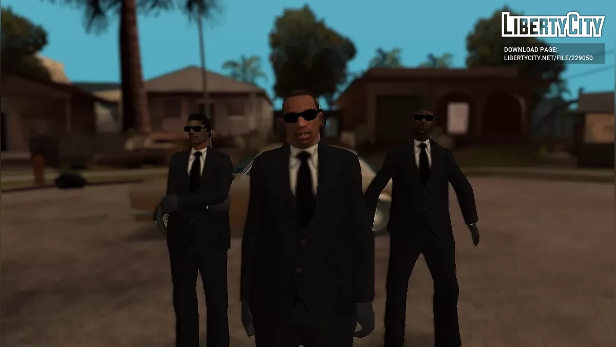 Люди в чёрном / GTA San Andreas