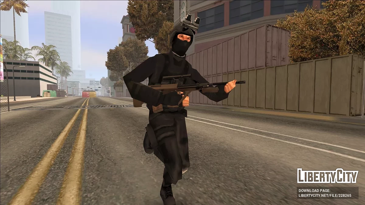 SAS из Counter-Strike / GTA San Andreas