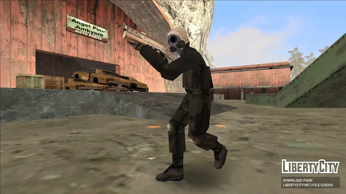 SAS из Counter-Strike / GTA San Andreas