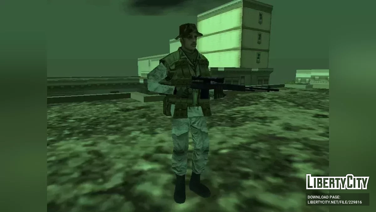 Армия США 80-х годов (SA Style) / GTA San Andreas
