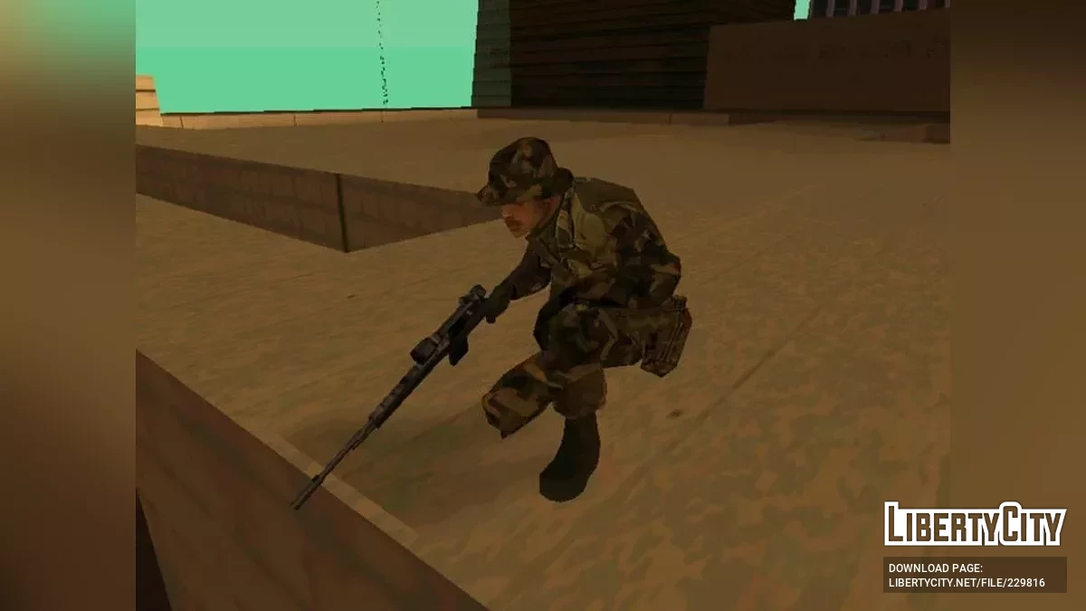 Армия США 80-х годов (SA Style) / GTA San Andreas