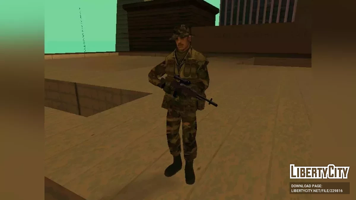 Армия США 80-х годов (SA Style) / GTA San Andreas