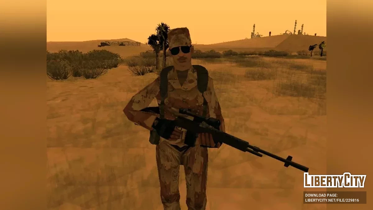 Армия США 80-х годов (SA Style) / GTA San Andreas