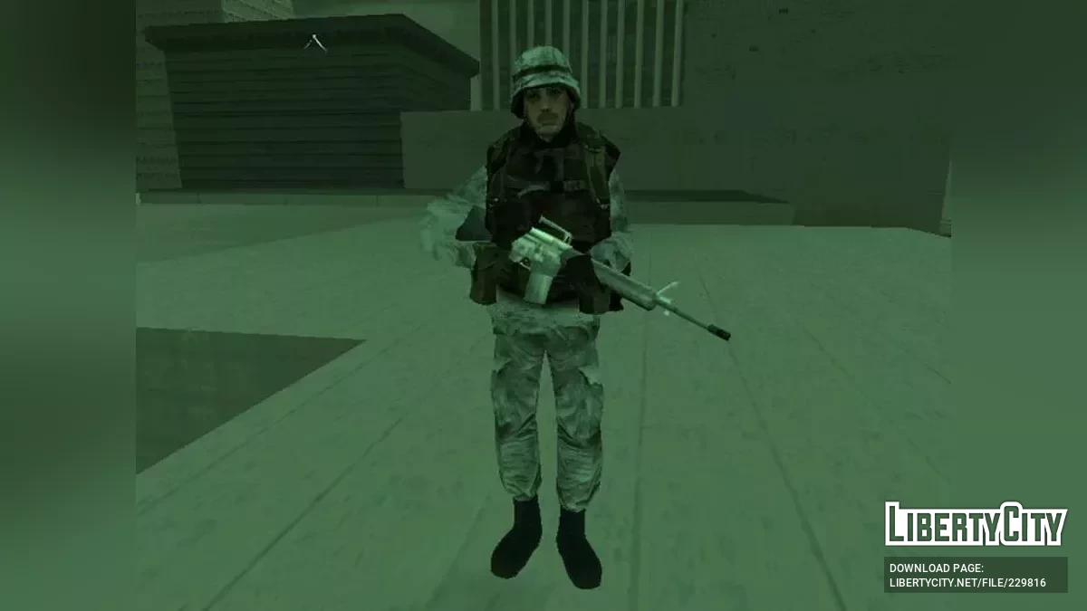 Армия США 80-х годов (SA Style) / GTA San Andreas