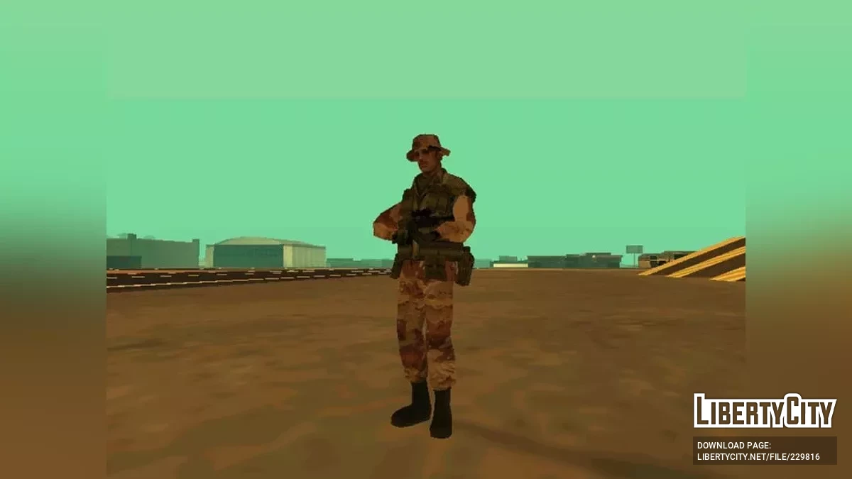 Армия США 80-х годов (SA Style) / GTA San Andreas