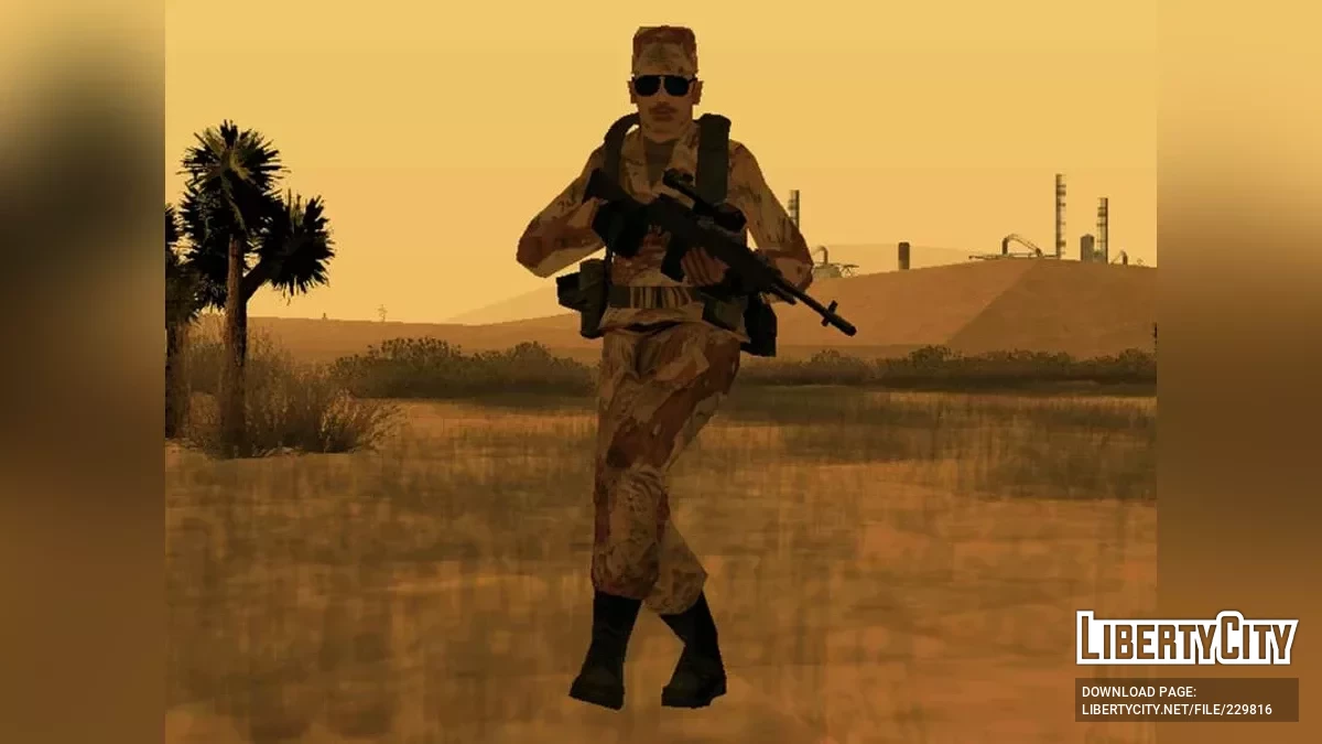 Армия США 80-х годов (SA Style) / GTA San Andreas