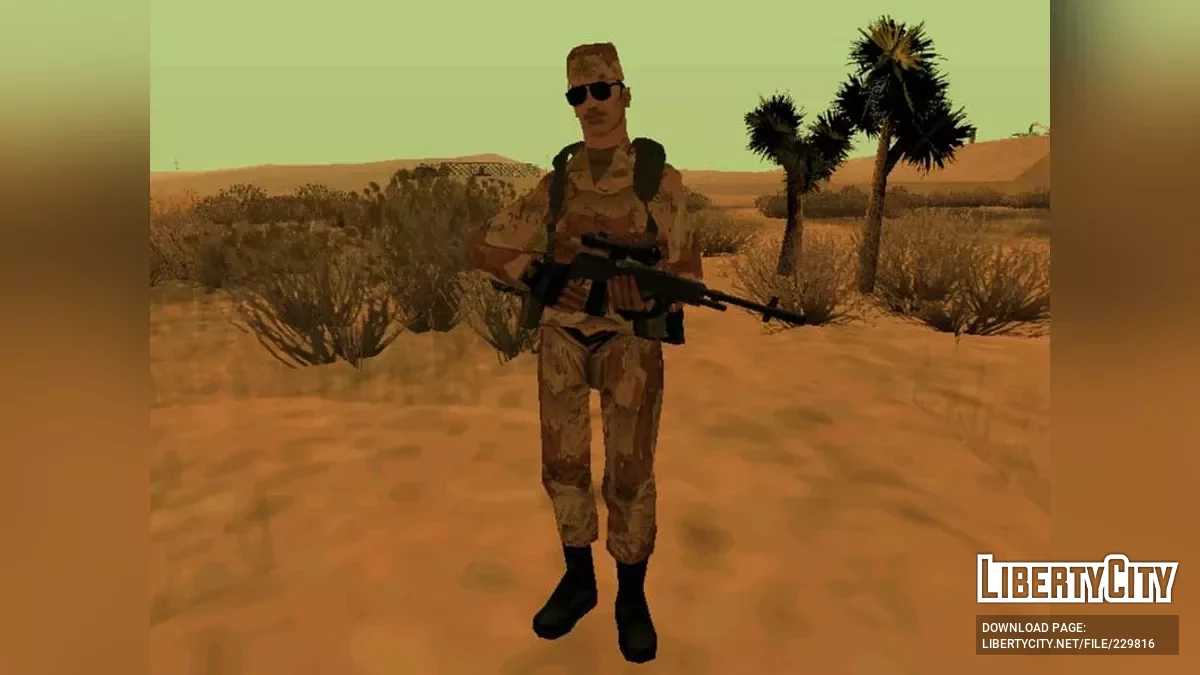 Армия США 80-х годов (SA Style) / GTA San Andreas