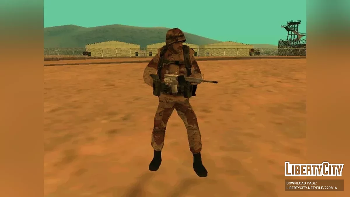 Армия США 80-х годов (SA Style) / GTA San Andreas