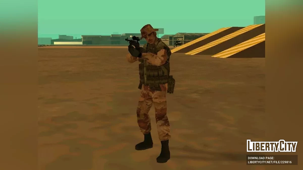 Армия США 80-х годов (SA Style) / GTA San Andreas