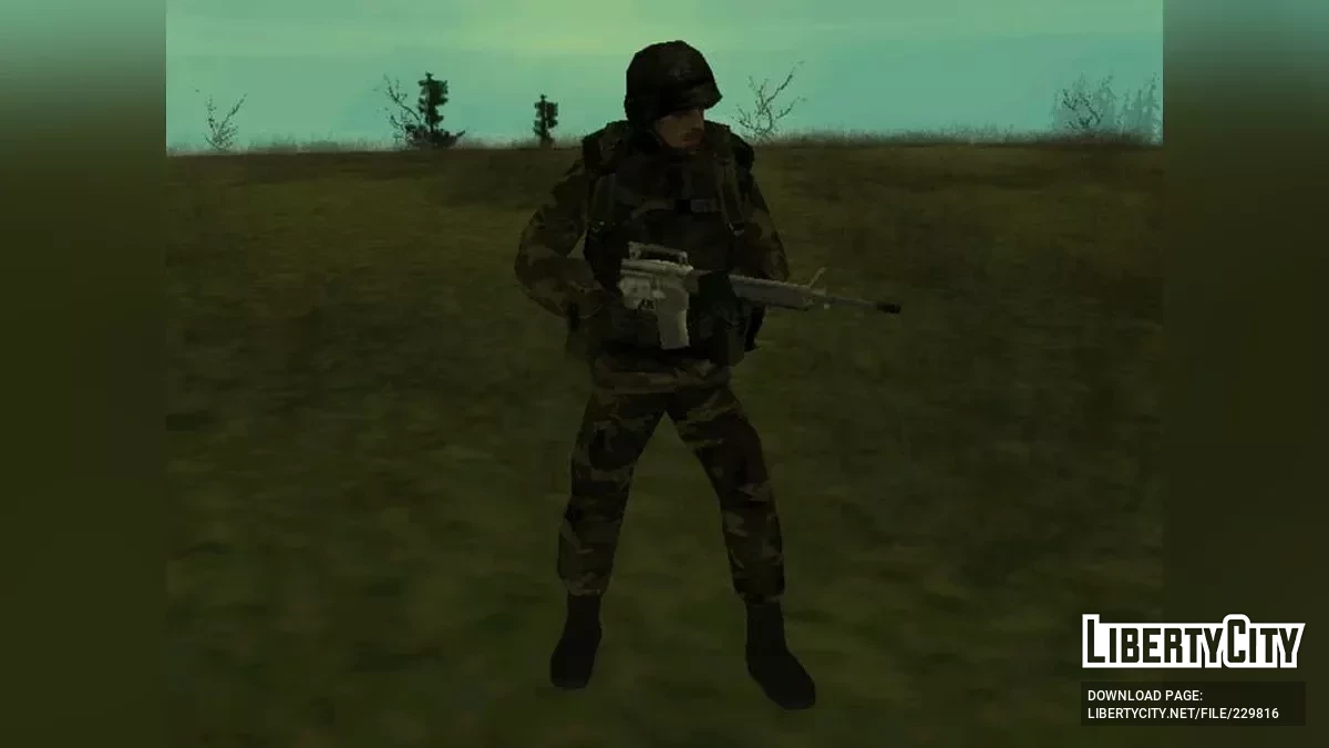 Армия США 80-х годов (SA Style) / GTA San Andreas