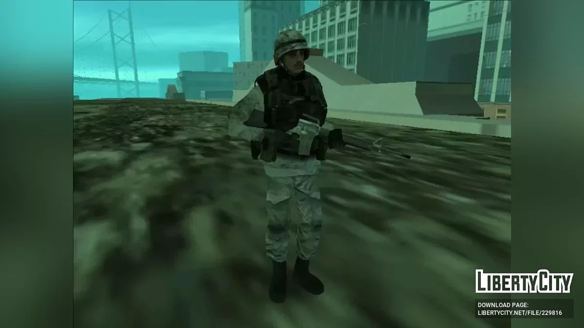 Армия США 80-х годов (SA Style) / GTA San Andreas
