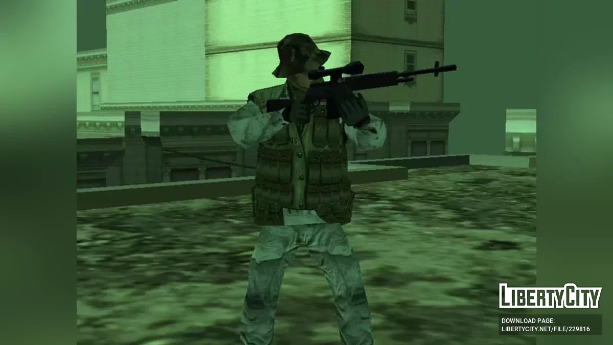 Армия США 80-х годов (SA Style) / GTA San Andreas