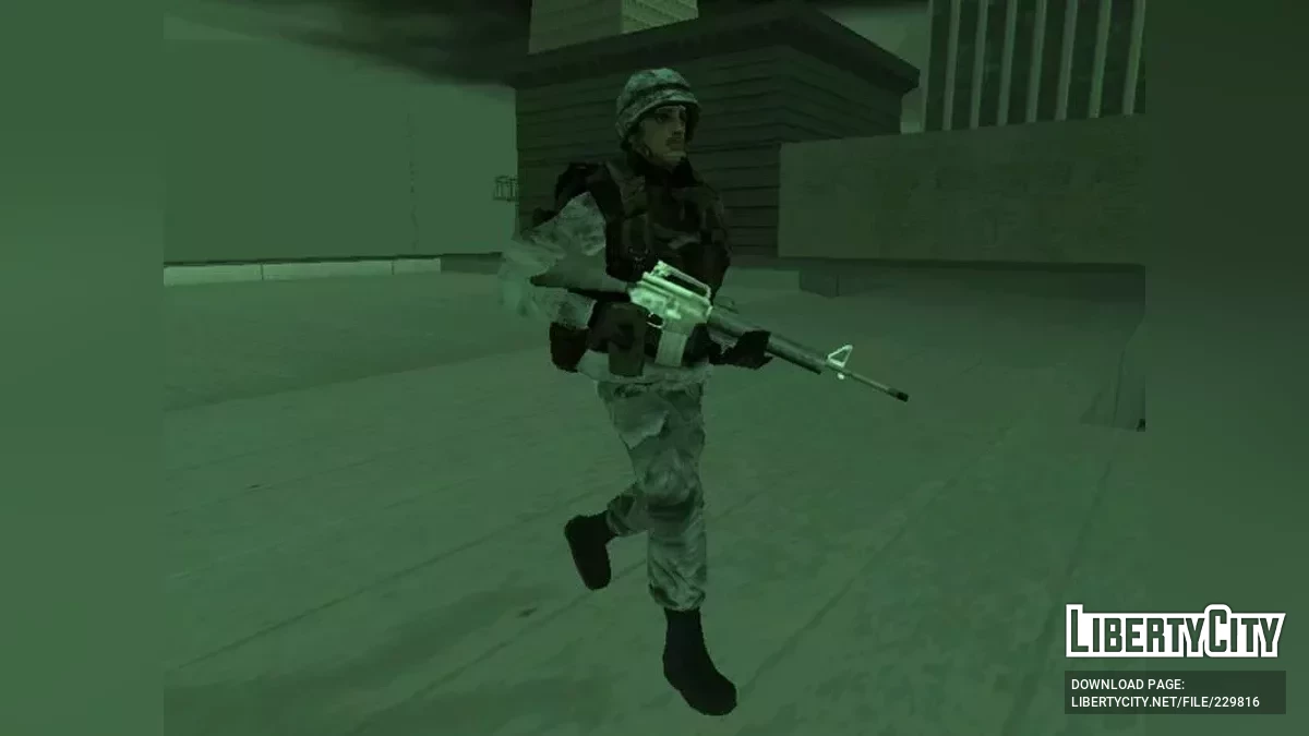 Армия США 80-х годов (SA Style) / GTA San Andreas