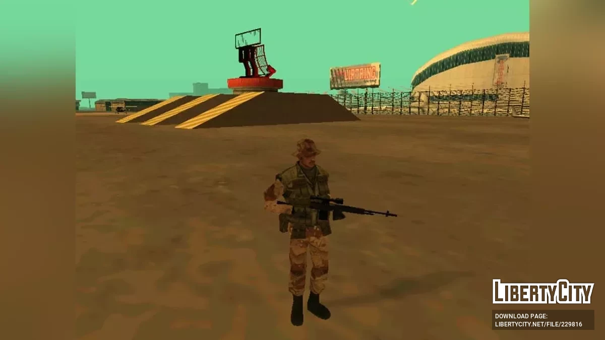 Армия США 80-х годов (SA Style) / GTA San Andreas