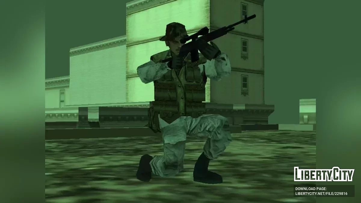Армия США 80-х годов (SA Style) / GTA San Andreas