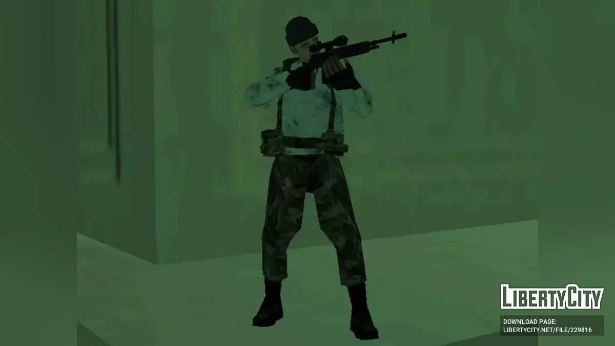 Армия США 80-х годов (SA Style) / GTA San Andreas