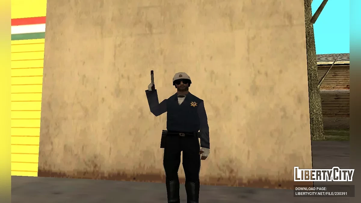 Мотоциклетная полиция Санта-Фе 90-х (Стиль SA) / GTA San Andreas