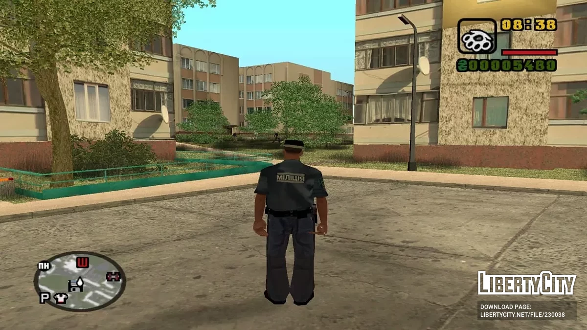 Сержант милиции МВД Украины / GTA San Andreas