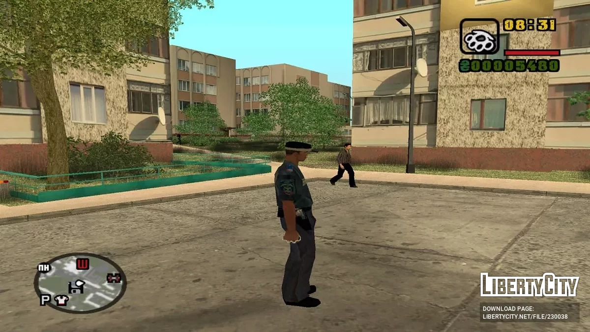 Сержант милиции МВД Украины / GTA San Andreas