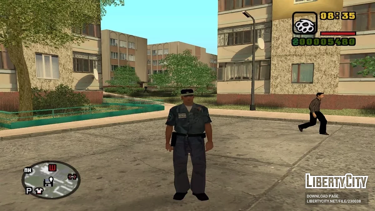 Сержант милиции МВД Украины / GTA San Andreas