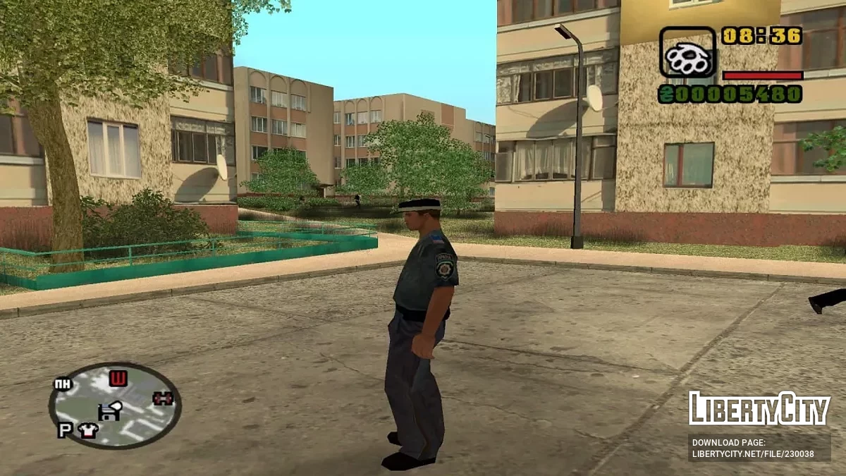 Сержант милиции МВД Украины / GTA San Andreas