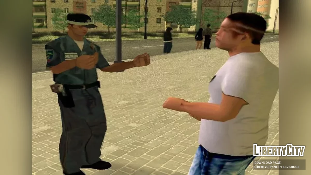 Сержант милиции МВД Украины / GTA San Andreas
