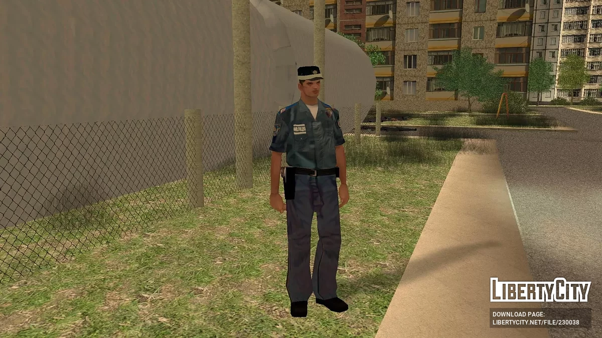 Сержант милиции МВД Украины / GTA San Andreas