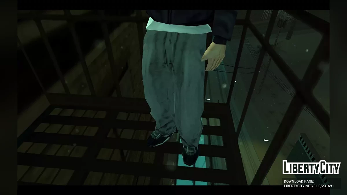 Клод в чёрной толстовке / GTA San Andreas