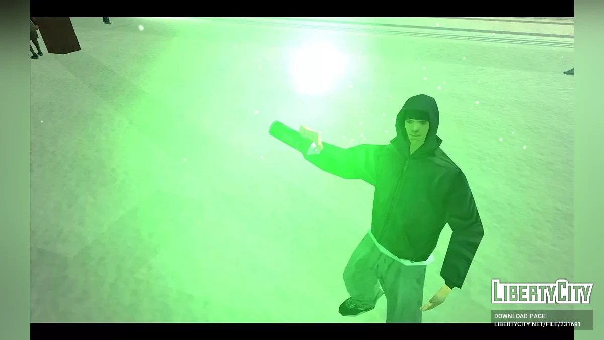 Клод в чёрной толстовке / GTA San Andreas