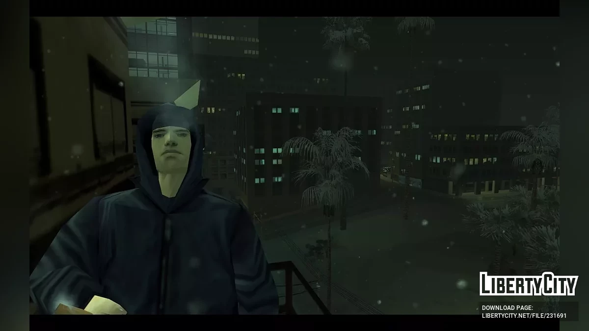 Клод в чёрной толстовке / GTA San Andreas