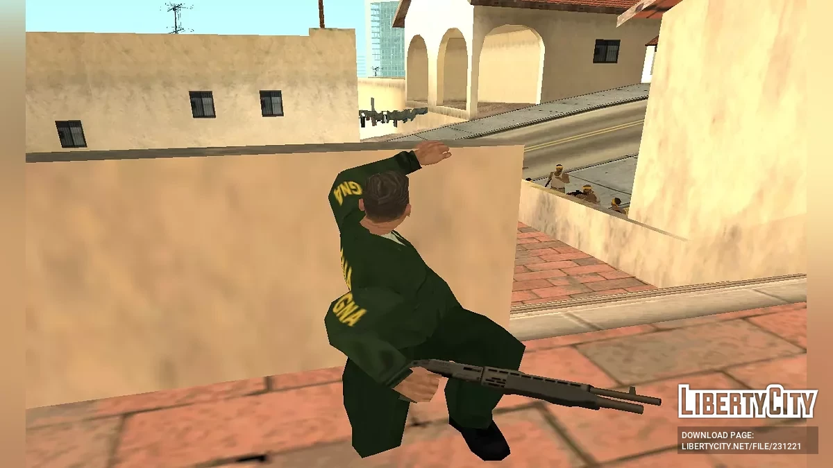 Национальная жандармерия Аргентины (GNA) 90-х (в стиле SA) / GTA San Andreas