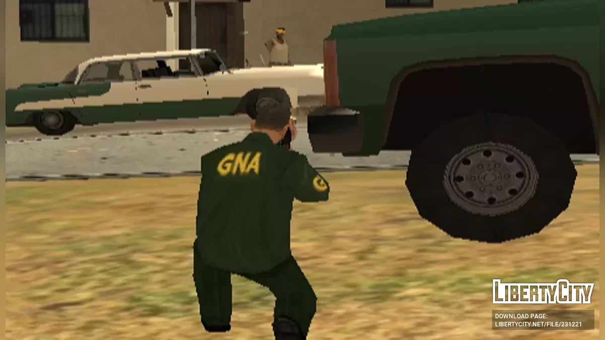 Национальная жандармерия Аргентины (GNA) 90-х (в стиле SA) / GTA San Andreas